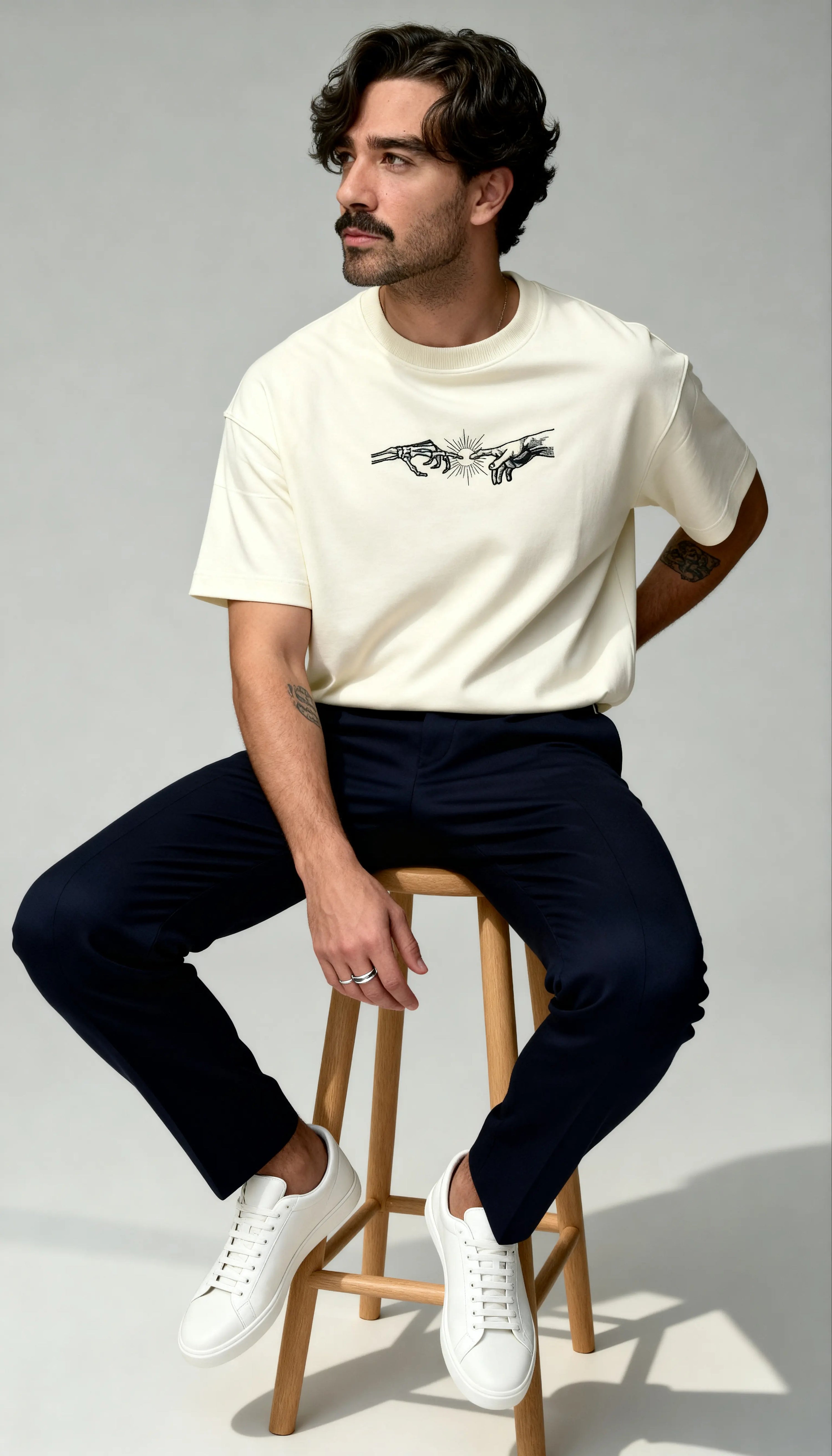Life and Death - Heavyweight T-shirt - friday staple -  4