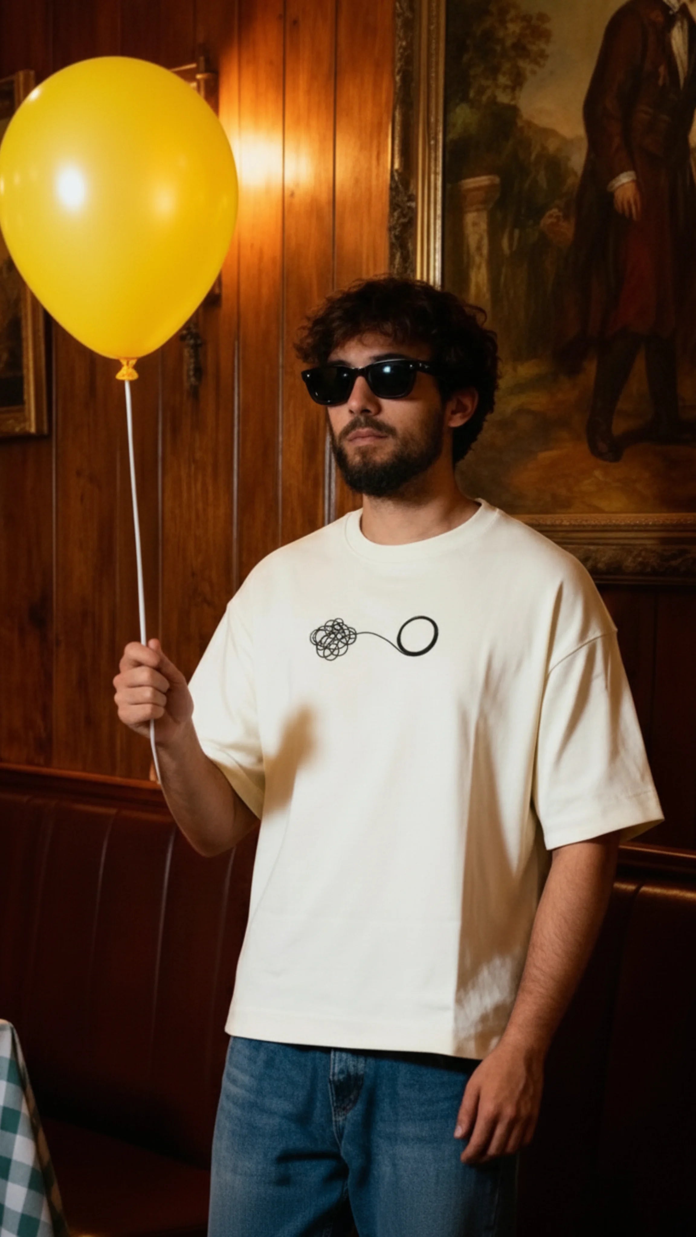 Calm and Chaos - Heavyweight T-shirt